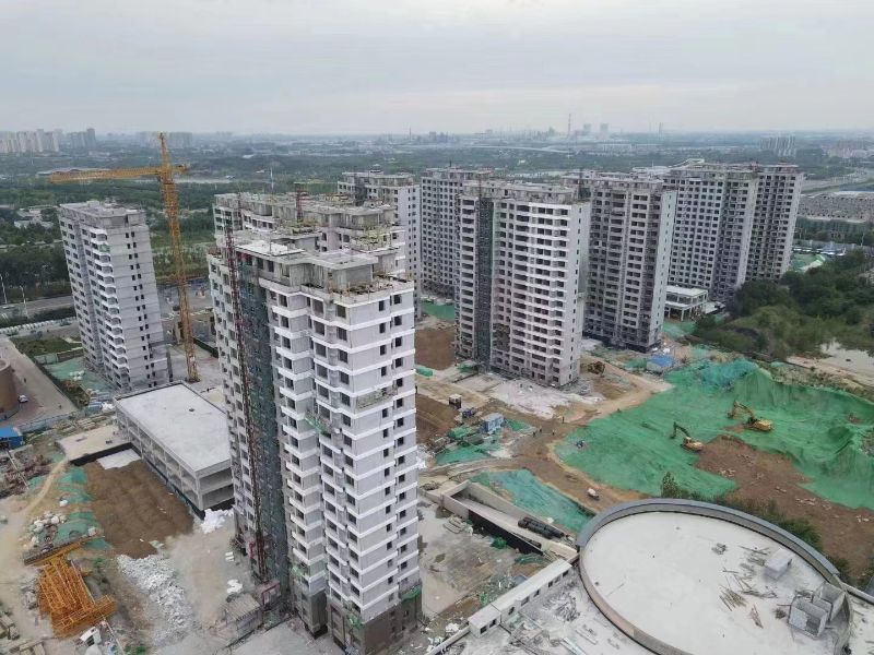 天津公司花海国际商住开发项目通过主体结构验收